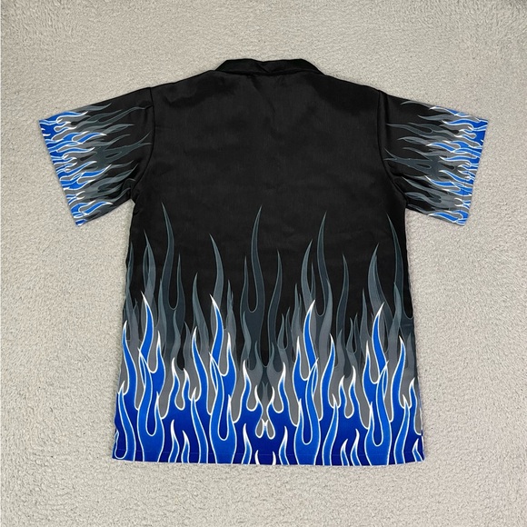 vintage flame button up shirt - Picture 4 of 4